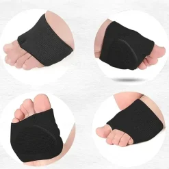 1pair Unisex Metatarsal Pads Thick Breathable Ball Of Foot Cushions