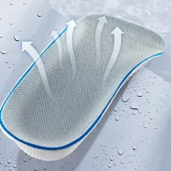 1Pair/pack Invisible Height Increasing Insole Orthopedic Arch Support Insole Soft Elastic Light Weight for Men Women Shoes Pads