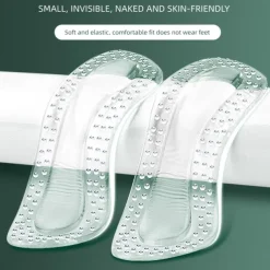5Pairs Gel Shoe Insoles Feet Care Cushion Anti-Wear Adhesive High Heel Pad Women Liner Grips Protector Stickers Pain Relief GEL Heel Protectors Products Non Slip Shoe Pads for High Heels