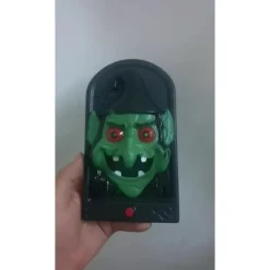 Party Door Bell Superhero Birthday Party Halloween Doorbell Decoration Halloween Decoration Halloween Party Doorbells Halloween Pumpkin Doorbell Plastic White Creepy Front Door