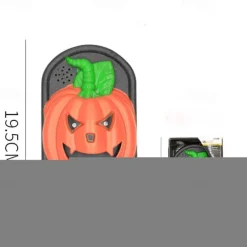 Party Door Bell Superhero Birthday Party Halloween Doorbell Decoration Halloween Decoration Halloween Party Doorbells Halloween Pumpkin Doorbell Plastic White Creepy Front Door