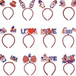 Patriotic Head Boppers Headband -Fourth 4th of July Party Accessories Favors Decorations