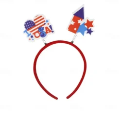 Patriotic Head Boppers Headband -Fourth 4th of July Party Accessories Favors Decorations