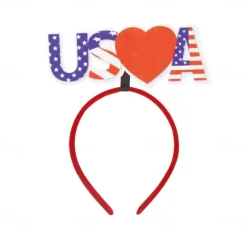 Patriotic Head Boppers Headband -Fourth 4th of July Party Accessories Favors Decorations