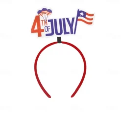 Patriotic Head Boppers Headband -Fourth 4th of July Party Accessories Favors Decorations