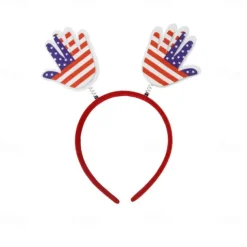 Patriotic Head Boppers Headband -Fourth 4th of July Party Accessories Favors Decorations