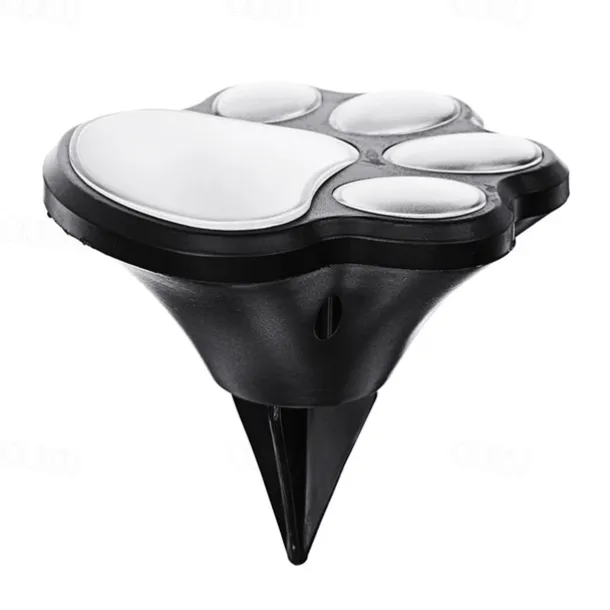 Paw Print Solar Outdoor Lights Solar Lights Outdoor Waterproof Dog Paw Lights(Set of 4) Cat Puppy Animal Garden Lights Path Paw Lamp Walkway Lighting for PatioYardAny Pet Lover