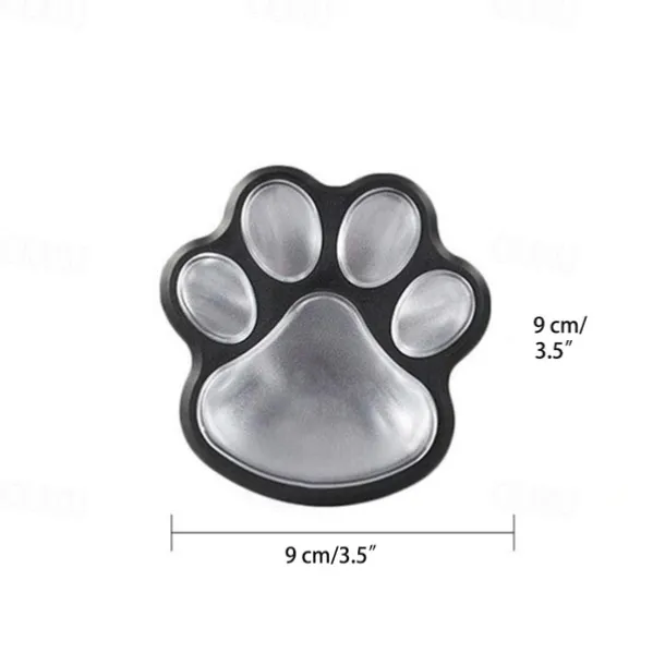 Paw Print Solar Outdoor Lights Solar Lights Outdoor Waterproof Dog Paw Lights(Set of 4) Cat Puppy Animal Garden Lights Path Paw Lamp Walkway Lighting for PatioYardAny Pet Lover