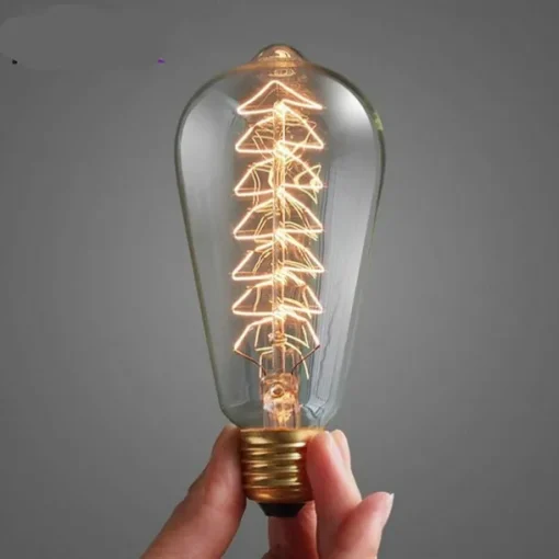 1pc 40 W E26 / E27 ST64 Warm White 2300 k Retro / Dimmable / Christmas Trees Incandescent Vintage Edison Light Bulb 220-240 V