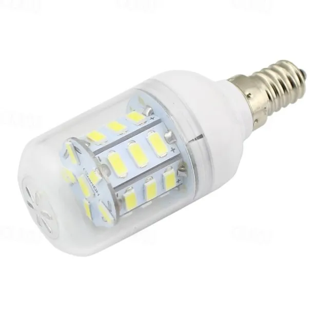 1pc 3W E14 Corn Led Bulb Light DC AC 12V 24V Energy Saving Lamp for RV Car Boat Warm White Cold White