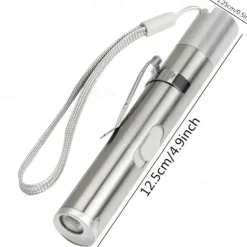 1PC 2 W Flashlights & Camping Lights Work Lights Multi-function Multiple use with Lighting Function Warm White Cold White 3.7 V 1 LED Beads