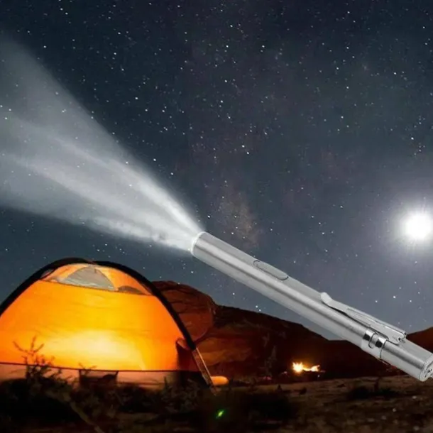 1PC 2 W Flashlights & Camping Lights Work Lights Multi-function Multiple use with Lighting Function Warm White Cold White 3.7 V 1 LED Beads