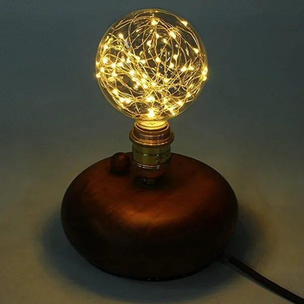 1pc 3 W LED Filament Bulbs 200 lm E26 / E27 G95 33 LED Beads SMD Decorative Starry Christmas Wedding Decoration Warm White 85-265 V / RoHS / CE Certified