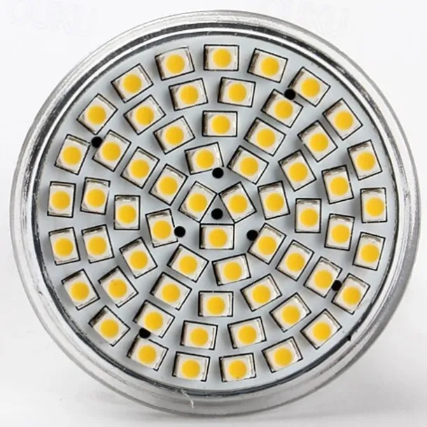 1pc 3.5 W LED Spotlight 300-350 lm E26 / E27 60 LED Beads SMD 2835 Warm White Cold White Natural White 220-240 V