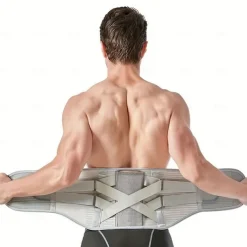 1pc Back Support Brace - Perfect For Women & Men With Herniated Discs & Sciatica