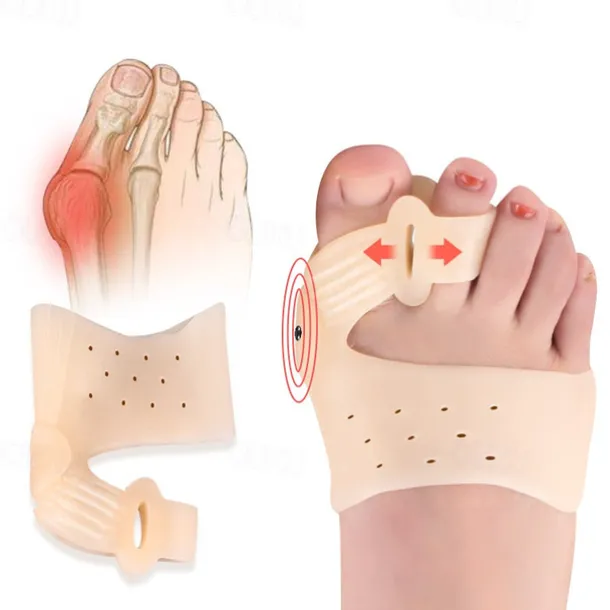 1PC Bunion Corrector For Women & Men and Bunion Toe Separators Effective Orthopedic with Bunion Splint Big Toe Straightener Pain Relief Bunion Corrector Day Night Support Hallux Valgus