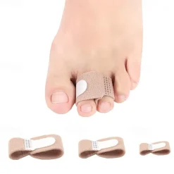 1PC Bunions Gel Toe Separators for Overlapping Toes Women and Men 2 Loops Bunion Corrector for First Two Toes