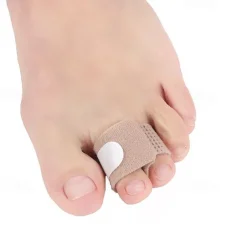 1PC Bunions Gel Toe Separators for Overlapping Toes Women and Men 2 Loops Bunion Corrector for First Two Toes