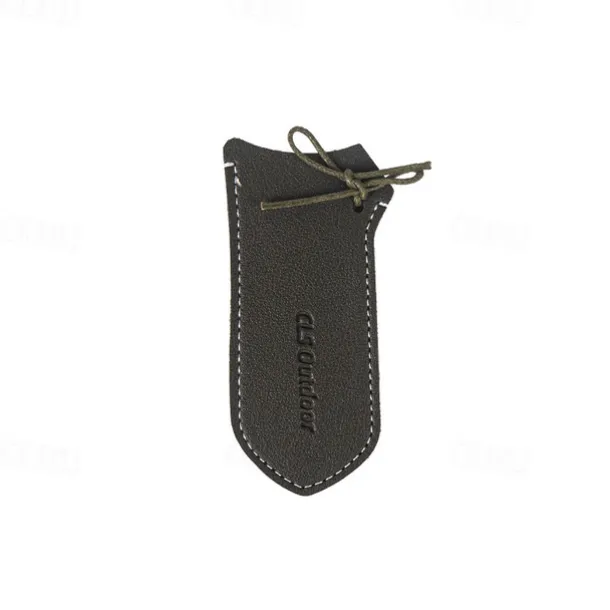 1pc Camping Outdoor PU Leather Cover, Waterproof and Durable, Perfect for Protecting Gear and Outdoor Equipment, Stylish and Practical