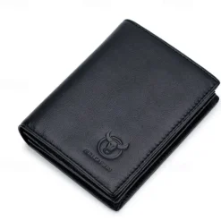 1pc Captain Cow Leather Large-capacity Men's Wallet Driver's License Leather Wallet Multi-card Place Thickened Fashion Brand Wallet