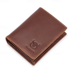 1pc Captain Cow Leather Large-capacity Men's Wallet Driver's License Leather Wallet Multi-card Place Thickened Fashion Brand Wallet