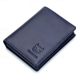 1pc Captain Cow Leather Large-capacity Men's Wallet Driver's License Leather Wallet Multi-card Place Thickened Fashion Brand Wallet