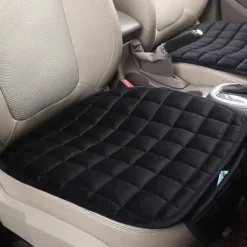 1Pc Car Seat Cushion Non-Slip Rubber Bottom Car Seat Covers With Storage Pockets Comfort Memory Foam Driver Seat Cushion Car Seat Pad Universal