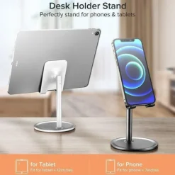 1pc Desktop Phone Holder Stand for Mobile Smartphone Support Tablet Desk Stand Cell Phone Universal Mount