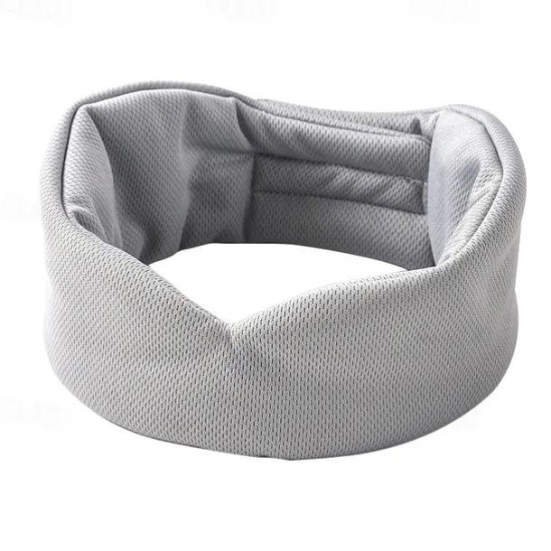 1pc Dual-use Double-sided Eye Mask, Blackout Sleep Eye Mask, Nap Viscose Eye Mask, Soundproof Anti-noise Simple Solid Color