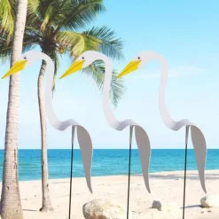 1pc Flamingo Yard Ornament, Swirl Bird-a Whimsical and Dynamic Bird That Spins with The Slight Garden Breeze, Flamingo Garden Yard Decor