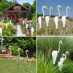 1pc Flamingo Yard Ornament, Swirl Bird-a Whimsical and Dynamic Bird That Spins with The Slight Garden Breeze, Flamingo Garden Yard Decor