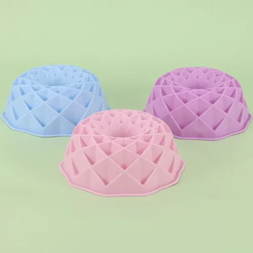 1pc Flower Bloom Shape Cake Baking Pan, Silicone 3D Modeling Suitable For DIY Baking Cake, Chocolate, Ice-cream, Fudge Jelly And Other Production, Baking Tools, Kitchen Gadgets Supplies