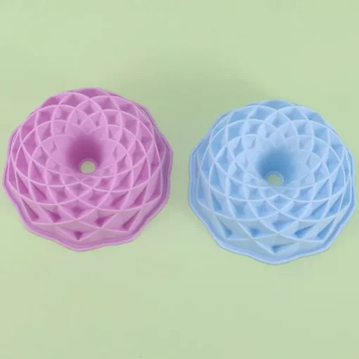 1pc Flower Bloom Shape Cake Baking Pan, Silicone 3D Modeling Suitable For DIY Baking Cake, Chocolate, Ice-cream, Fudge Jelly And Other Production, Baking Tools, Kitchen Gadgets Supplies