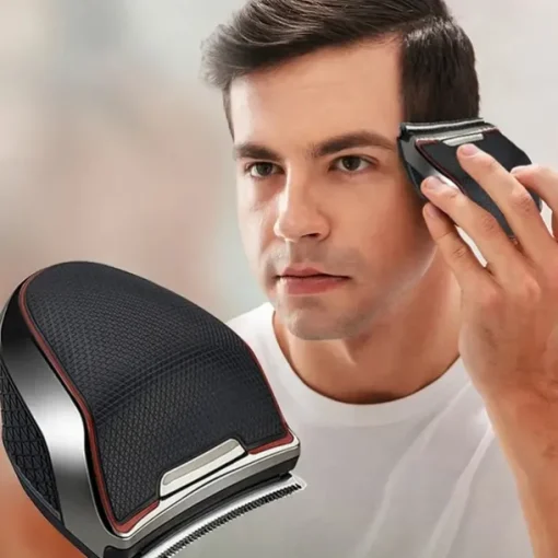 1pc Hair Clipper For Men For Hair Cutting Cordless Rechargeable Hair Trimmer Metal Cutting Grooming Kit Beard Shaver For Self Home Barbers