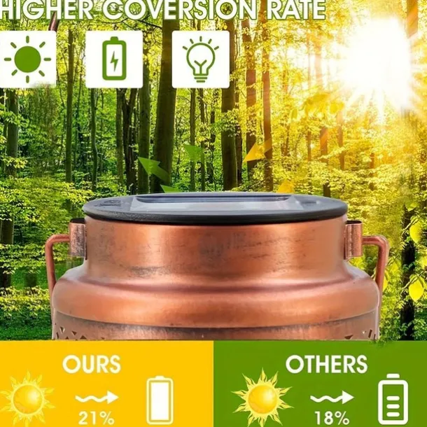 1pc Hummingbird Solar Lantern Lights, Outdoor Hanging Metal Decor Lanterns-Waterproof LED Decorative Light for Garden Patio Yard Lawn Backyard Front Porch As Gifts for Mom Grandma Women