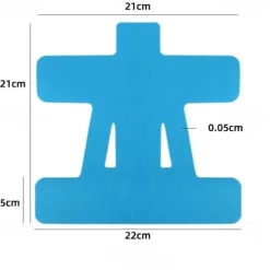 1PC Kinesiology Tape for Shoulder Pain Relief Pre Cut Sports Waterproof Breathable Enhance Elastic Kinesiology Athletic Tape for Shoulder Support and Muscle Marathon Sports