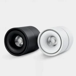 1PC LED Ceiling Spotlight 360 Adjustable Downlight Surface Mounted 12W 10W 7W Warm White Cold White 85-265V