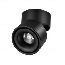 1PC LED Ceiling Spotlight 360 Adjustable Downlight Surface Mounted 12W 10W 7W Warm White Cold White 85-265V