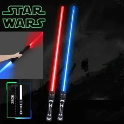 1pc LED Light Up Toys With FX Sound(Motion Sensitive) Retractable LED Light Up Toys Seven Colors Realistic HandleExpandable Light Set Popular Gift for Halloween for Christmas Gifts