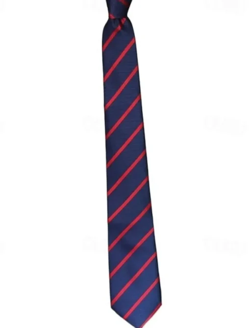 1Pc Men's Wedding Tie Narrow Stripe Tie 8cm Wide Men Arrow Pattern Tie