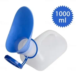 1PC 1000ML Portable Plastic Mobile Urinal Toilet Aid Bottle Outdoor Camping Car Urine Bottle For Women Men Journey Travel Tools