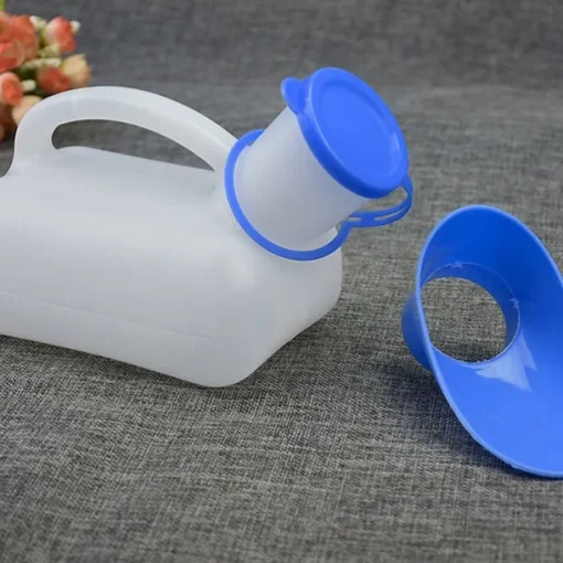 1PC 1000ML Portable Plastic Mobile Urinal Toilet Aid Bottle Outdoor Camping Car Urine Bottle For Women Men Journey Travel Tools