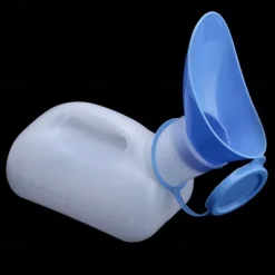 1PC 1000ML Portable Plastic Mobile Urinal Toilet Aid Bottle Outdoor Camping Car Urine Bottle For Women Men Journey Travel Tools
