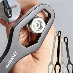 1PC 3-24mm Multifunctional Double Head Wrench, Household Tools Universal Self-tightening Adjustable Special-shaped Wrench Portable Hand Tools