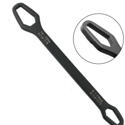 1PC 3-24mm Multifunctional Double Head Wrench, Household Tools Universal Self-tightening Adjustable Special-shaped Wrench Portable Hand Tools