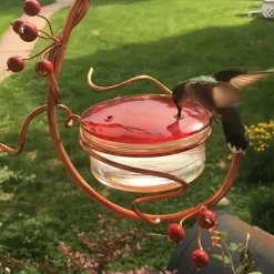 1pc Outdoor Hanging Oriole Feeder with Fruit Holder, Durable Metal Construction, Attracts Orioles and Other Birds, Ideal for Gardens, Patios, and Yards, Easy to Install, Perfect for Birdwatching and N