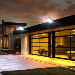 1pc Outdoor LED Solar Sensor Street Light, Waterproof RIR Motion Sensor with 3 Lighting Modes for Garden Patio Path Yard Garage Wall Lamp