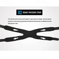 1PC Patella Tracking Short Knee Brace - Running Exercise Athletic Support Sleeve Stabilizer for Post Kneecap Dislocation Tendonitis Ligament Patellofemoral Pain MCL / LCL Injuries