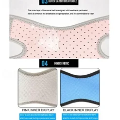 1PC Patella Tracking Short Knee Brace - Running Exercise Athletic Support Sleeve Stabilizer for Post Kneecap Dislocation Tendonitis Ligament Patellofemoral Pain MCL / LCL Injuries