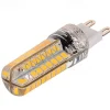 1pc 6pcs 10 Watts Silicone Coated G9 LED Light Bulb 360 Degree Dimmable G9 Light Bulb 60w Equivalent 72pcs SMD 3014 LED G9 AC220V